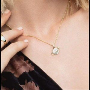 APM Monaco Wonderland Planet Adjustable Necklace - Yellow Silver - Versatile